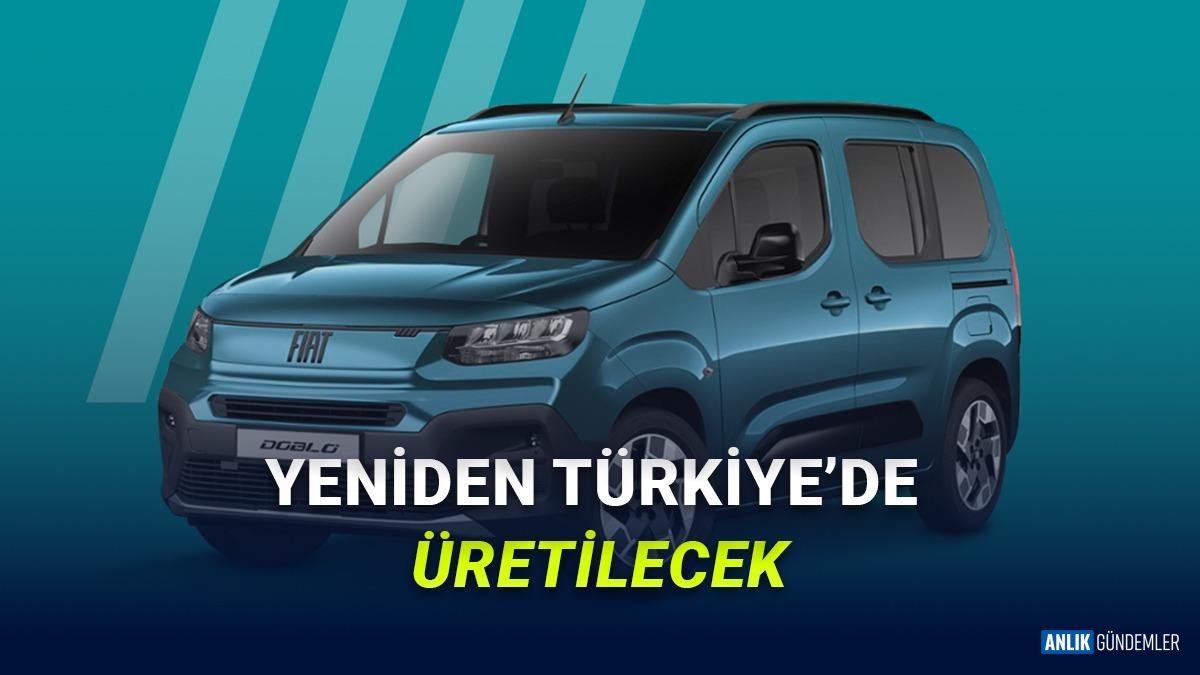 Efsane Geri Döndü! Türkiye Sevdalısı Fiat Doblo'nun Üretimi Bursa'da Yeniden Başlıyor!