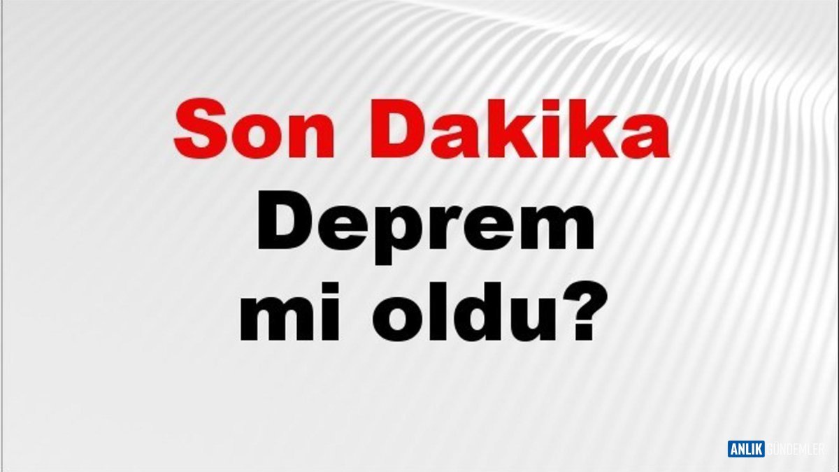 Yerin Altı Titredi! Türkiye'nin Kalbinden Gelen Sarsıntı Nefesleri Kesti: Hangi Şehirlerde Deprem Oldu? Detaylar Açıklanıyor!