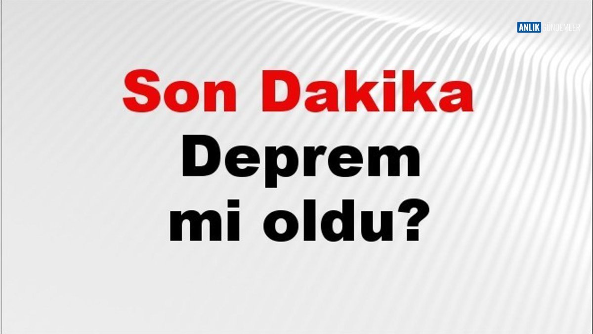 Türkiye Sallandı! AFAD ve Kandilli'den Son Depremler Açıklandı: Hangi İllerde Sarsıntı Yaşandı? Detaylar Burada!