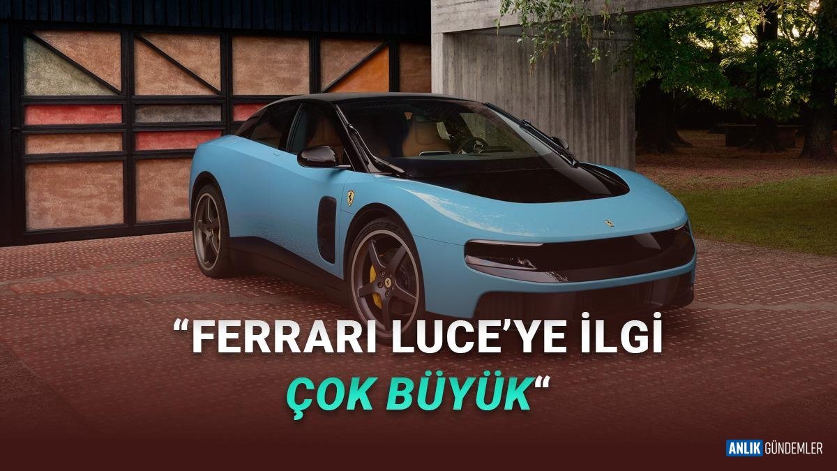 Ferrari'nin Sır Gibi Saklanan Elektrikli Canavarı 'Luce' İlk Kez Konuşuldu: Tepkiler Şok Yaratmıştı!