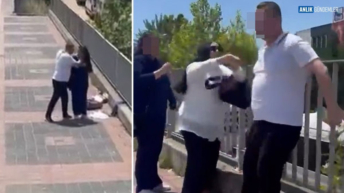 Bursa'da Tüyler Ürperten Anlar: Kadına Şiddete Kahraman Kadından İnanılmaz Müdahale!